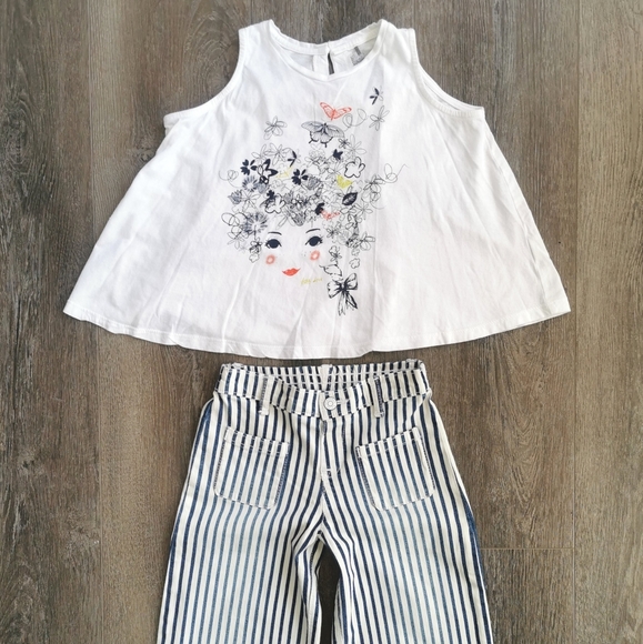 3T/ 4 YEARS DEUX PAR DEUX Mix N Match Summer Outfit EUC - Picture 2 of 7